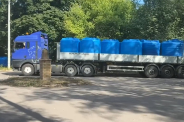 Сегодня в городской округ Енакиево поступила очередная партия гуманитарной помощи от региона-шефа Ленинградской области