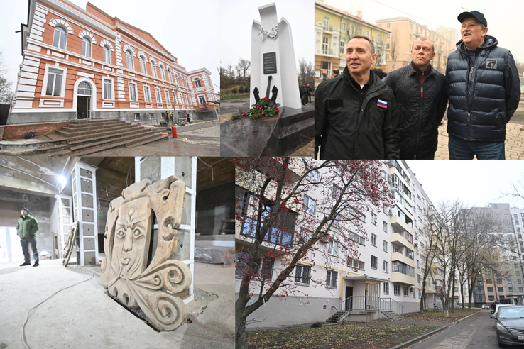 Ленинградские строители возрождают культурные объекты Мариуполя