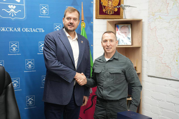 Провел рабочую встречу с вице-губернатором Ленинградской област